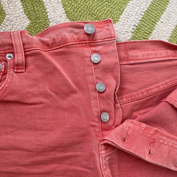 GAP Salmon Jean Shorts - Picture 2 of 4